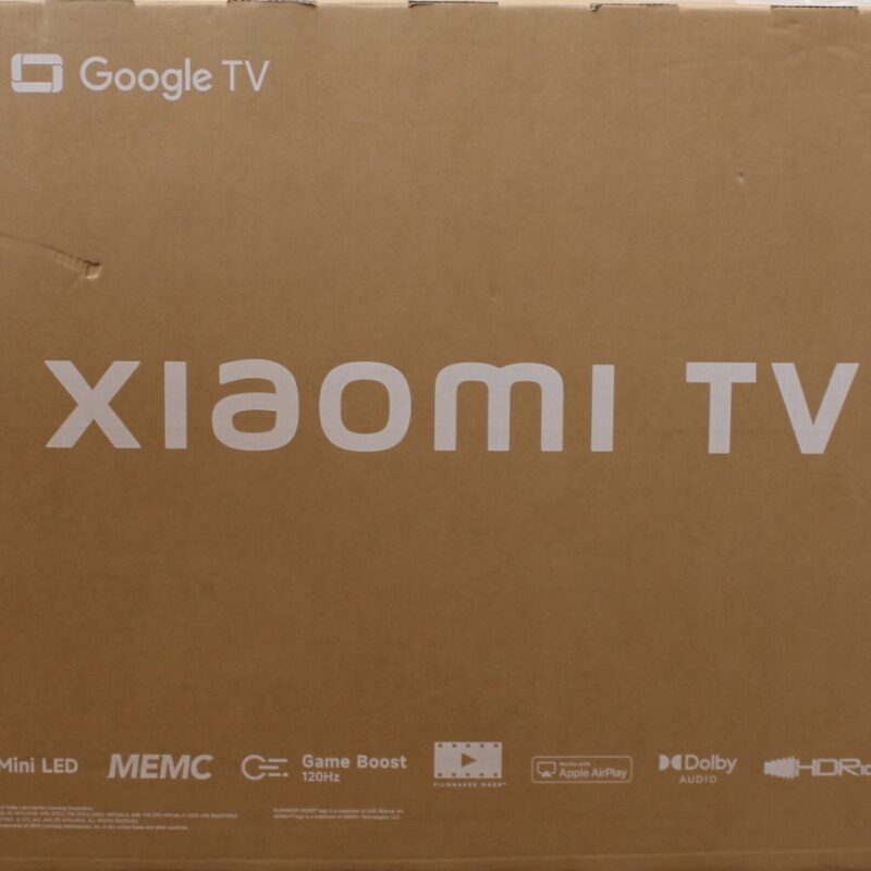 SALE OUT. Xiaomi TV S Mini LED 55 2026 | SALE OUT. Xiaomi S Mini LED 2026 | 55 | Smart TV | Google TV | 4K UHD | Dark Grey | DAMAGED PACKAGING, SCRATCHED BODY (BACK, LEFT SIDE) - Image 3