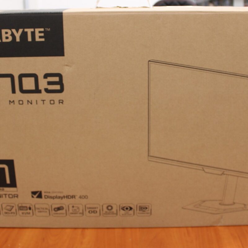 SALE OUT. | Gigabyte | G27Q2 EK | 27 " | SS IPS | QHD | 16:9 | 200 Hz | 0.5 ms | 2560 x 1440 pixels | 350 cd/m² | HDMI ports quantity 2 | Black | Warranty 3 month(s) | REFURBISHED, WITHOUT ORIGINAL PACKAGING AND ACCESSORIES, ONLY POWER CABLE INCLUDED - Image 3