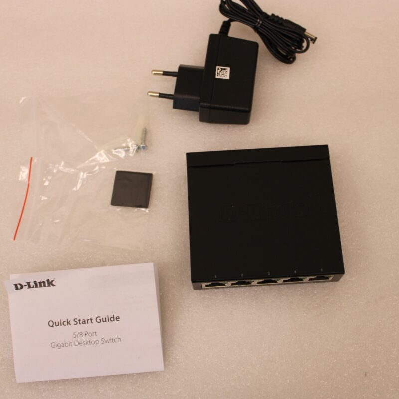 SALE OUT. D-Link DGS-105GL/E 5-Port Gigabit Ethernet Switch | SALE OUT. Ethernet Switch | DGS-105/E | Unmanaged | Desktop | Gigabit Ethernet (copper) ports quantity 5 | 60 month(s) | UNPACKED - Image 3