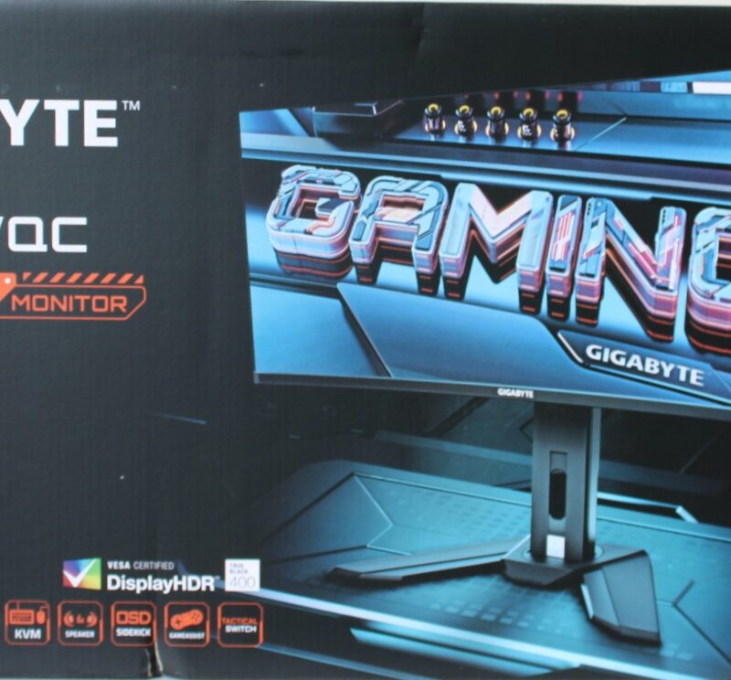 SALE OUT. GIGABYTE MONITOR 34" MO34WQC EK | SALE OUT. MO34WQC EK1 | 34 " | OLED | WQHD | 175 Hz | 0.03 ms | 3440 x 1440 pixels | 250 cd/m² | HDMI ports quantity 2 | Warranty 36 month(s) | DAMAGED PACKAGING, DEMO - Image 3