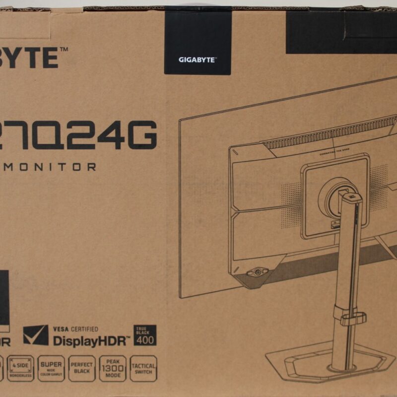 SALE OUT. GIGABYTE MONITOR 27" WOLED GO27Q24G | Gigabyte SALE OUT. | GO27Q24G | 27 " | WOLED | QHD | 240 Hz | 0.03 ms | 2560 x 1440 pixels | HDMI ports quantity 2 | Warranty 36 month(s) | DAMAGED PACKAGING, DEMO