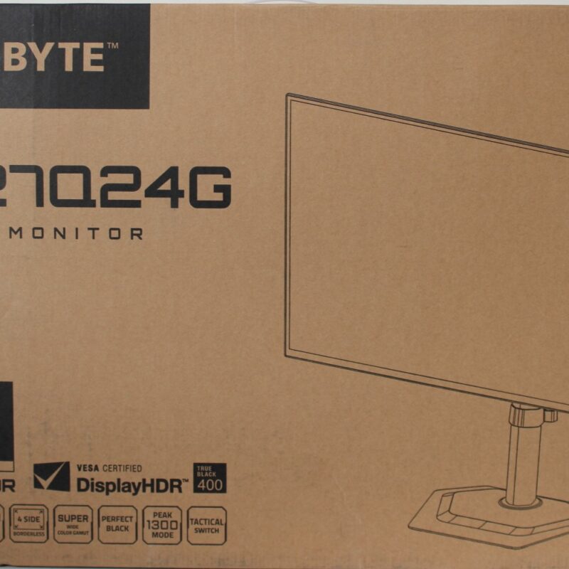 SALE OUT. GIGABYTE MONITOR 27" WOLED GO27Q24G | Gigabyte SALE OUT. | GO27Q24G | 27 " | WOLED | QHD | 240 Hz | 0.03 ms | 2560 x 1440 pixels | HDMI ports quantity 2 | Warranty 36 month(s) | DAMAGED PACKAGING, DEMO - Image 2