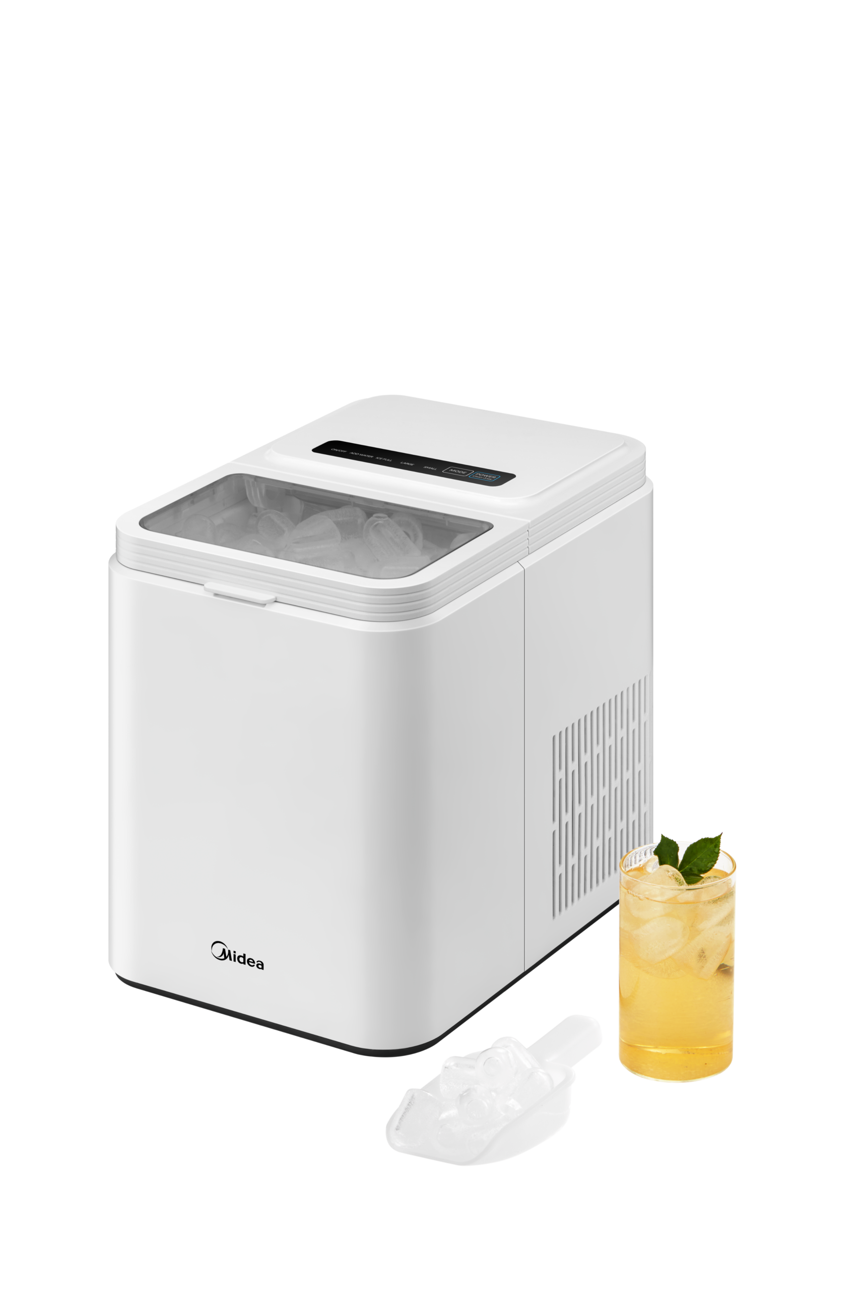 Midea Ice Maker | MERI12BG01EU | Power 180 W | Capacity 1.3 L | White - Image 4