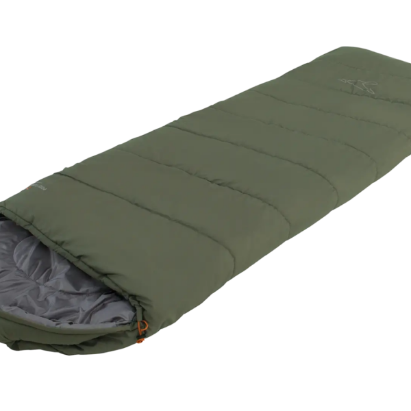 Easy Camp Raven II | Sleeping Bag | 220 x 80 cm | Temperature -19 to 3 °C | Two-way open-end-autolock, L-shaped