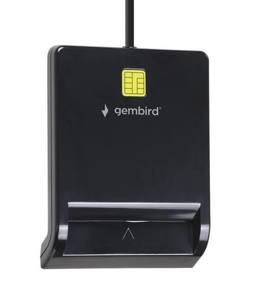 Gembird | USB smart card reader, Black | FD2-SCR | No
