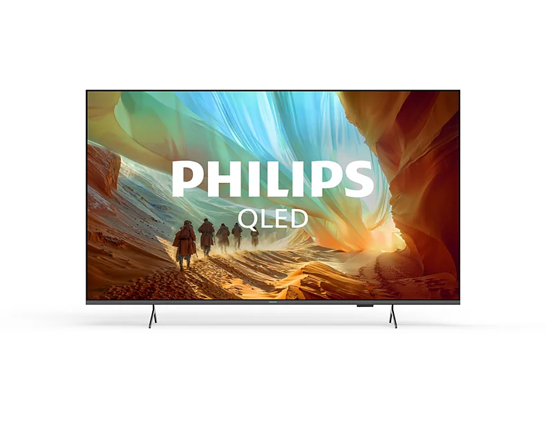 Philips 4K QLED TV | 43PQS7801/12 | 43 | Smart TV | Titan OS | UHD | Black