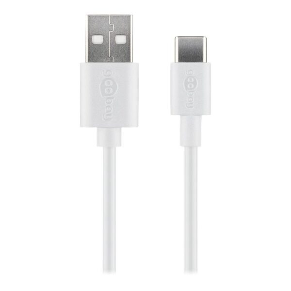 Goobay USB-C Charging and Sync Cable, 1 m | USB-A to USB-C
