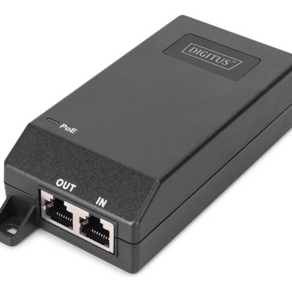 Digitus Gigabit Ethernet PoE+ injector, 802.3at, 30 W | DN-95103-3