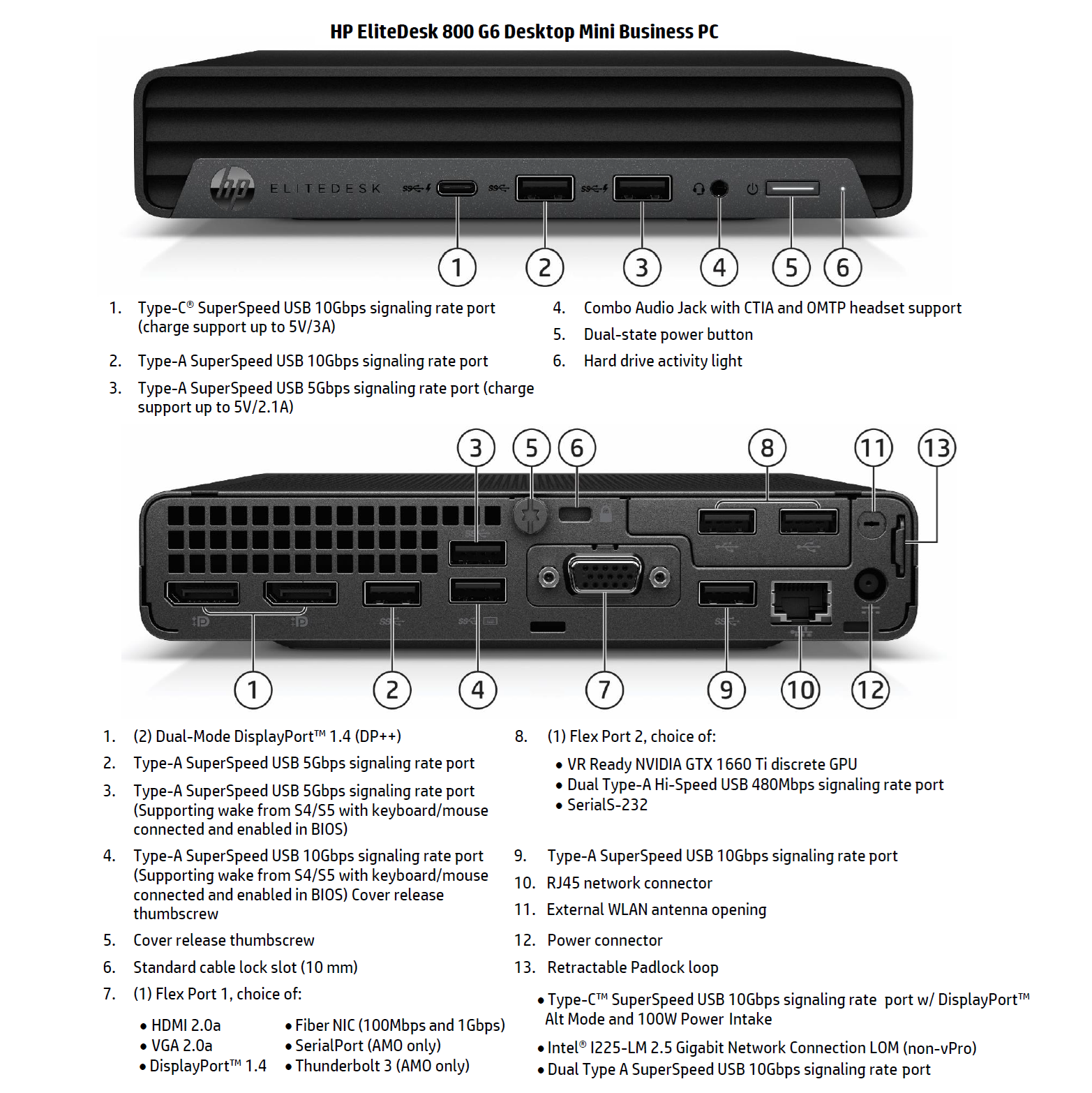 HP Renewed Grade A | EliteDesk 800 G6 Desktop Mini | Intel Core i5 | i5-10500T | 8 GB | SSD | 256 GB | Intel UHD Graphics 630 | Wi-Fi | Windows 11 Pro - Image 2