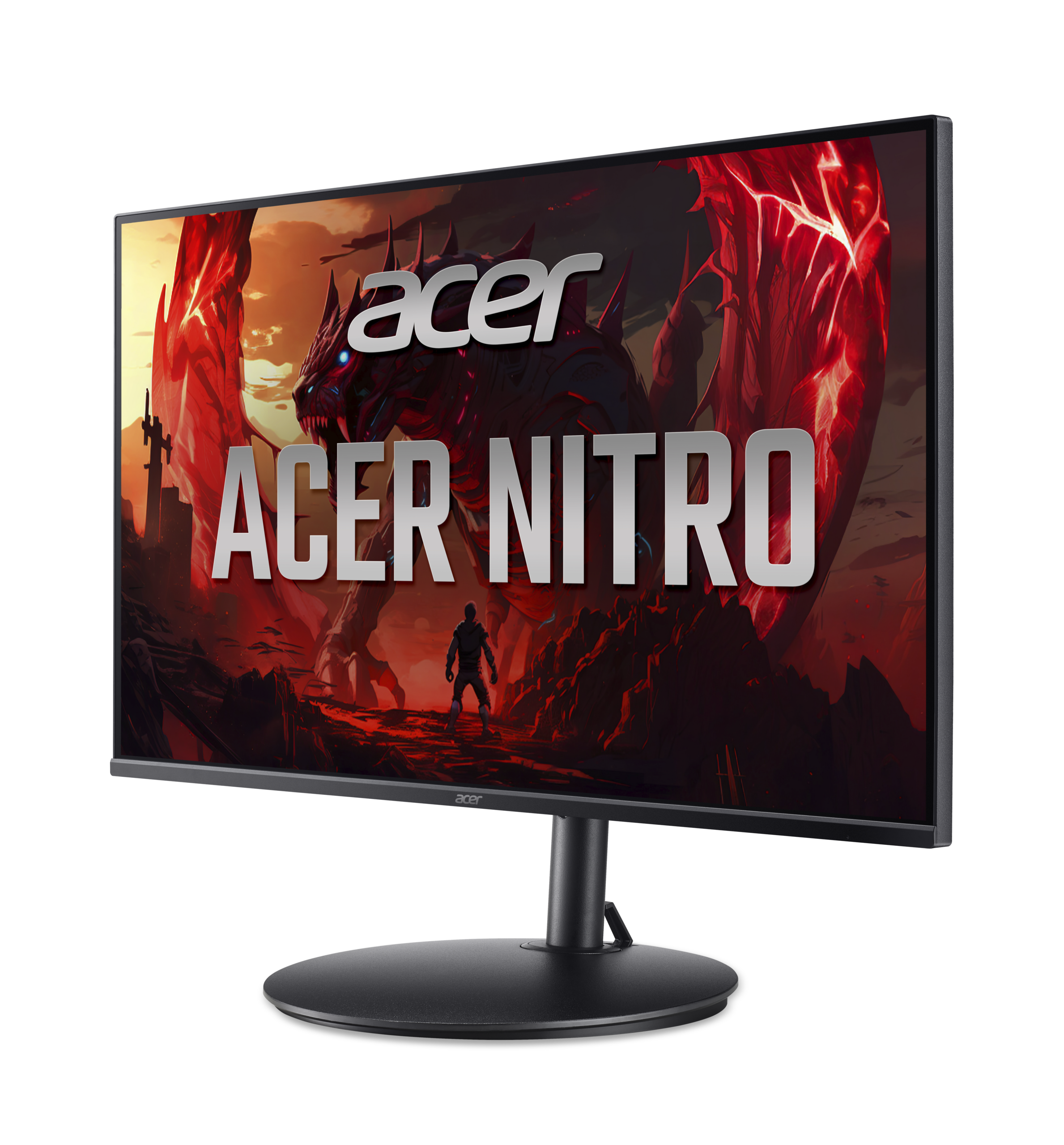 Acer Nitro XF27FX Ergo | 27 " | IPS | FHD | 16:9 | 240 Hz | 0.5 ms | 1920 x 1080 pixels | 250 cd/m² | HDMI ports quantity 2 | Black - Image 3