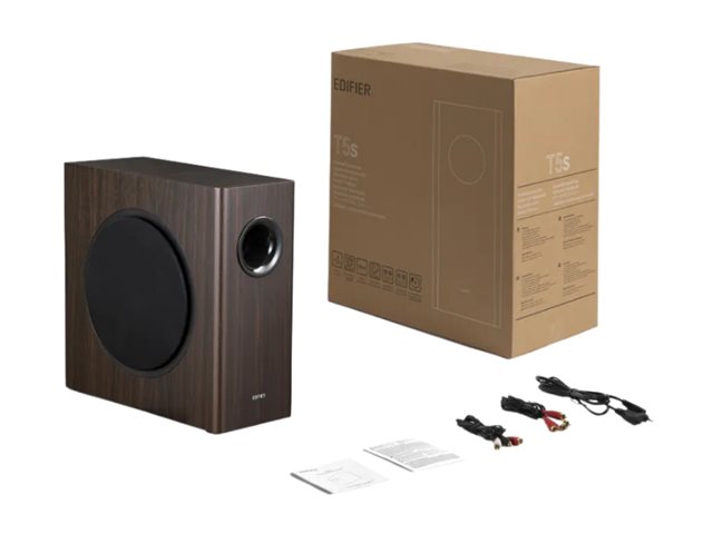 Edifier | Powered Subwoofer | T5s | 70 W | Brown - Image 10
