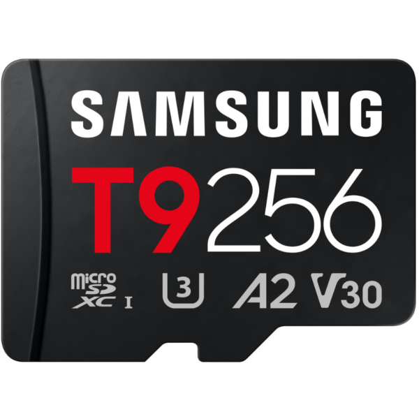 Samsung microSDXC UHS-I Card | T9 | 256 GB | microSD | Flash memory class U3, V30, A2