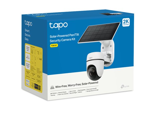 TP-Link TC90 KIT Solar-Powered Pan/Tilt Security Camera Kit | TP-LINK - Image 3