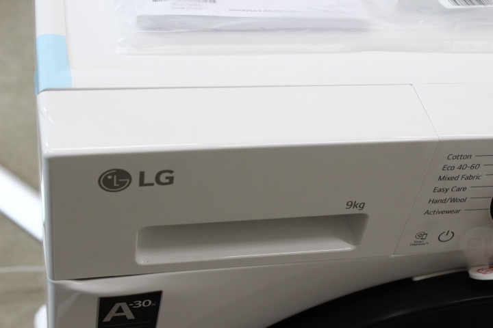 SALE OUT. LG F2X50S9TWB Washing machine, A, Front loading, Washing capacity 9 kg, Depth 47.5 cm, 1200 RPM, White | SALE OUT. Washing machine | F2X50S9TWB | Energy efficiency class A | Front loading | Washing capacity 9 kg | 1200 RPM | Depth 48 cm | Width 60 cm | Display | LED | Steam function | Direct drive | Wi-Fi | White | DAMAGED PACKAGING AND PUMP FILTER COVER, DENTED BODY (NEAR DRAWER, BOTTOM - 2 SIDES), CRACKED DETERGENT DRAWER - Image 10