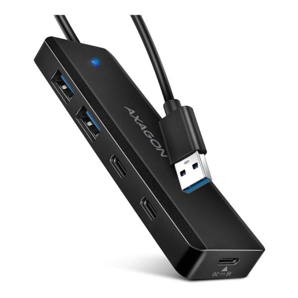 AXAGON HUE-C2A USB-A 5Gbps TRAVEL hub | AXAGON