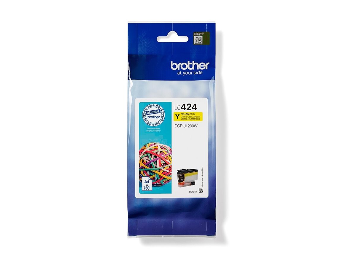 Brother LC-424Y | Ink Cartridge | Yellow - Image 3