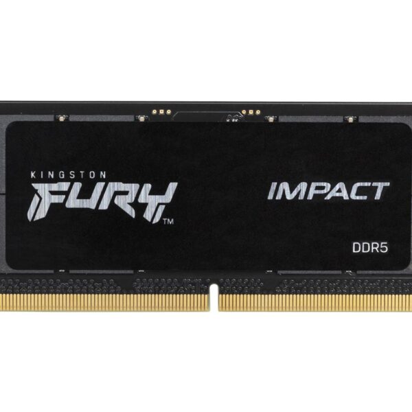 Kingston KF564S38IB-16 16GB 6400MT/s DDR5 CL38 SODIMM FURY Impact PnP | Kingston