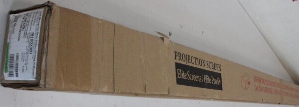 SALE OUT. | Elite Screens Manual Series | M100XWH | Diagonal 100 " | 16:9 | Viewable screen width (W) 221 cm | White | DAMAGED PACKAGING