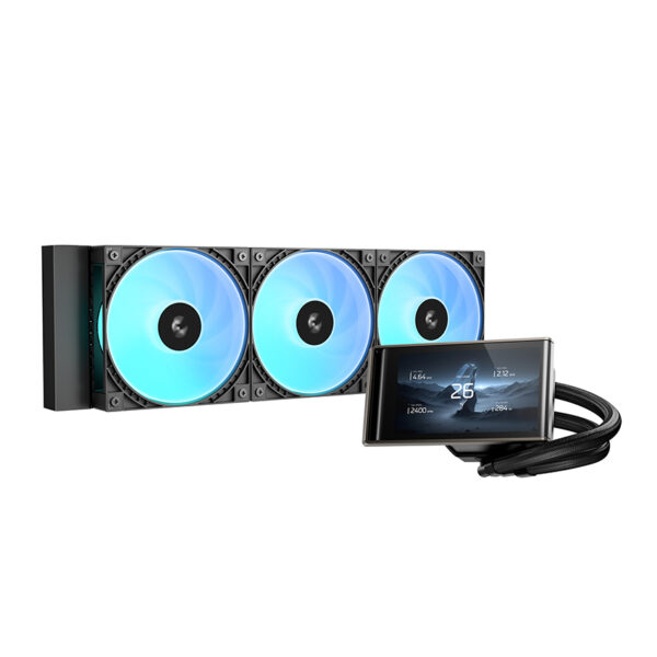Deepcool LT360 VISION ARGB | Liquid Cooler | Black | Intel, AMD