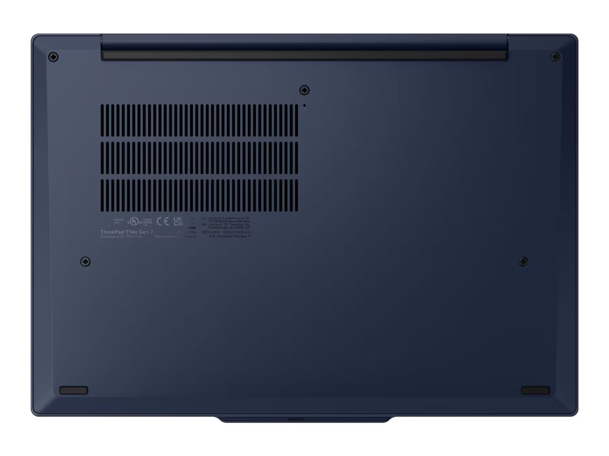 Lenovo ThinkPad T14s G7 Intel | Blue | 14 " | IPS | Touchscreen | WUXGA | 1920 x 1200 pixels | Anti-glare | Intel Core Ultra 5 | 325 | 32 GB | Soldered LPDDR5X | Solid-state drive capacity 512 GB | Intel Graphics | Windows 11 Pro | 802.11be | Bluetooth version 5.4 | 5G upgradable | Keyboard language Nordic | Keyboard backlit | Warranty 36 month(s) | Battery warranty 12 month(s) - Image 29