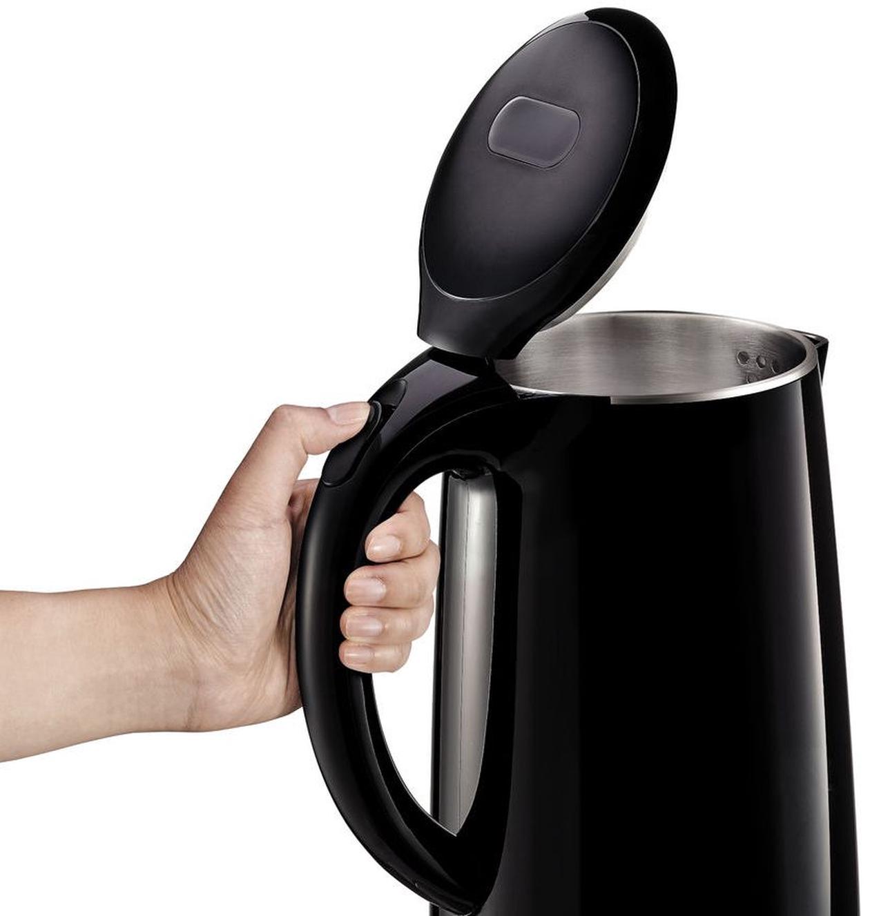 TEFAL Kettle | KO260830 | 2150 W | Electric | 1.7 L | Stainless steel | 360° rotational base | Black - Image 3