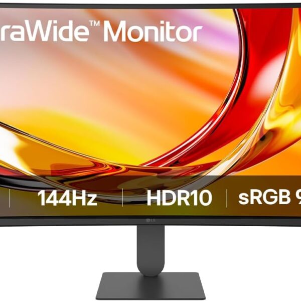LG | 34U620B-B UltraWide | 34 " | VA | WQHD | 21:9 | 144 Hz | 5 ms | 3440 x 1440 pixels | 300 cd/m² | HDMI ports quantity 2