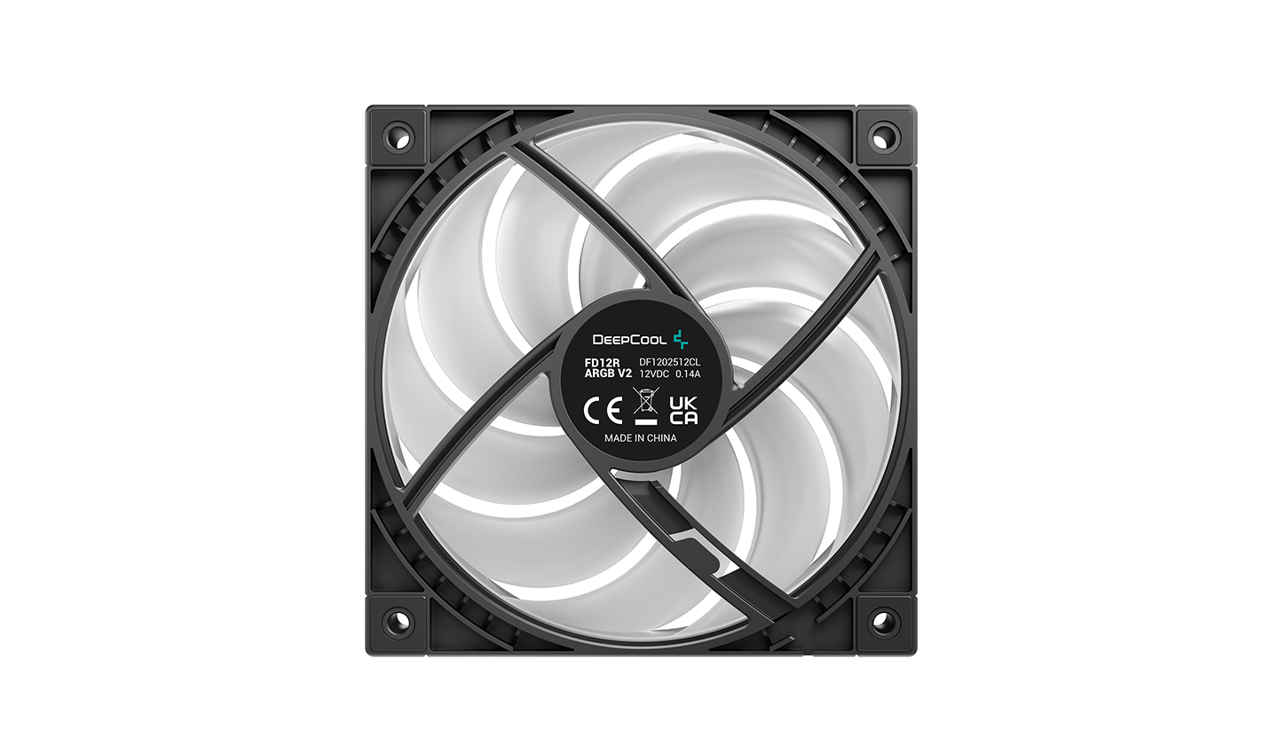 Deepcool Cooling fan | FD12R ARGB V2 | Black - Image 3