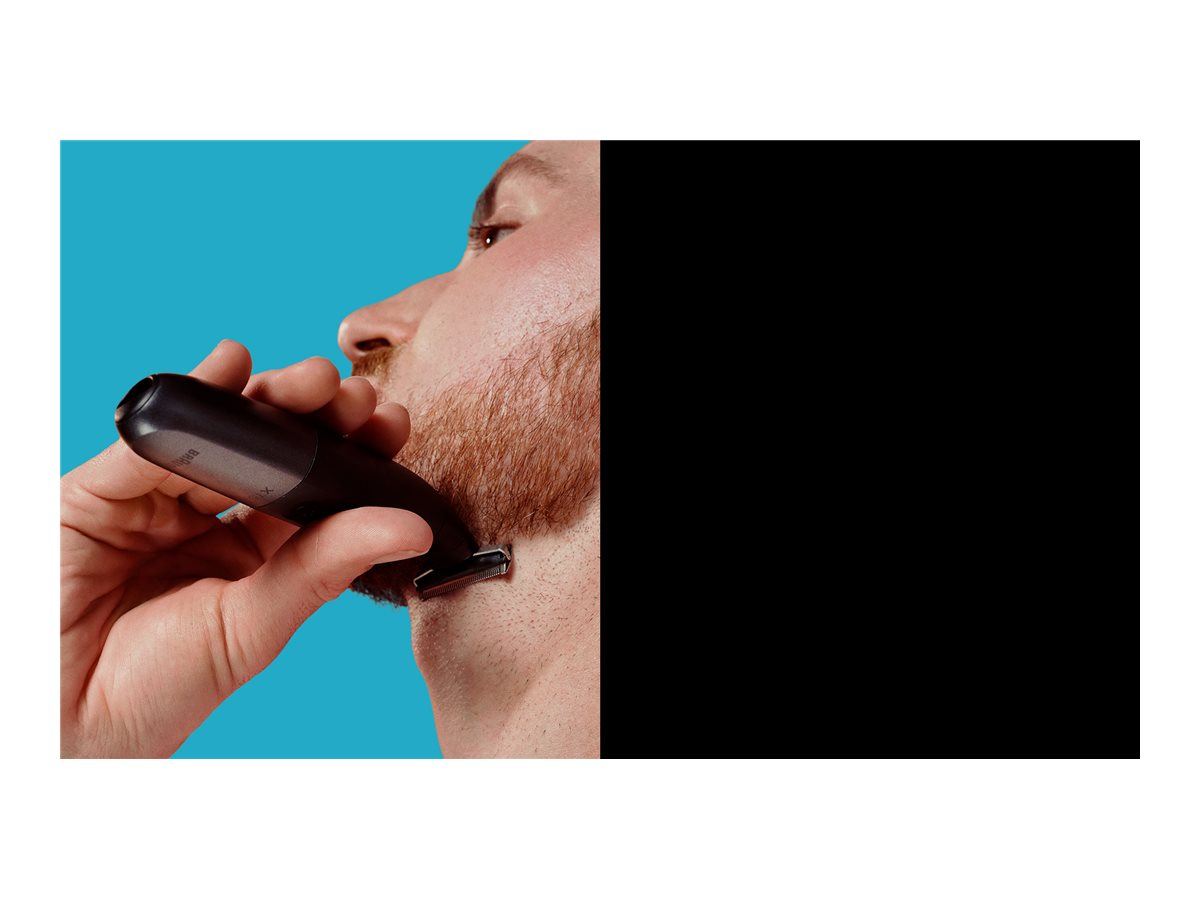 Braun Face and Body Hair trimmer | XT5300 Series XT5 | Cordless | Wet & Dry | Number of length steps 6 | Black/Silver - Image 6