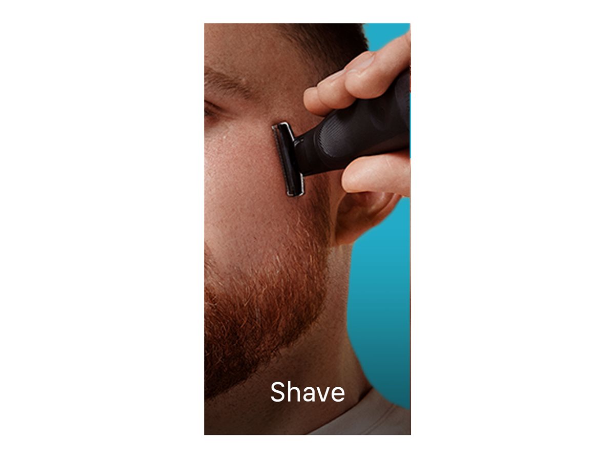 Braun Face and Body Hair trimmer | XT5300 Series XT5 | Cordless | Wet & Dry | Number of length steps 6 | Black/Silver - Image 8