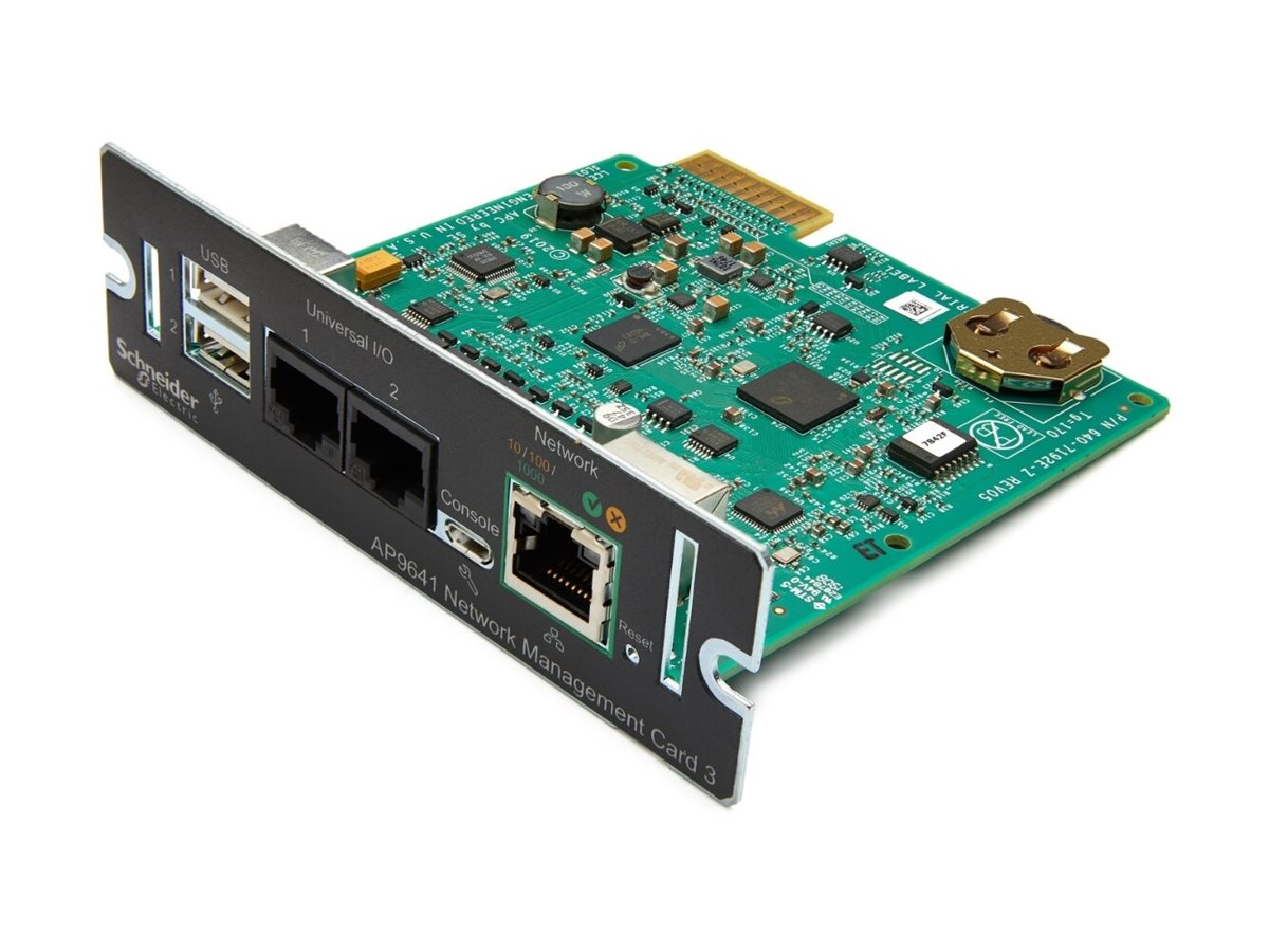 Schneider Electric AP9641 | Network Management Card 3 (NMC3) with Environmental Monitoring, secure remote UPS monitoring and management - Image 2
