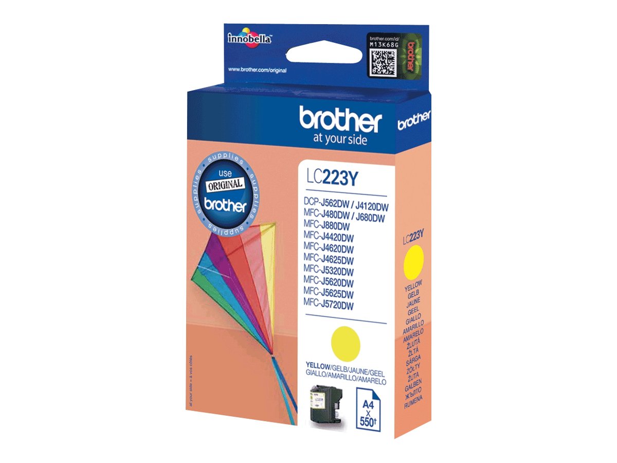 Brother LC-223Y | Ink Cartridge | Yellow - Image 3