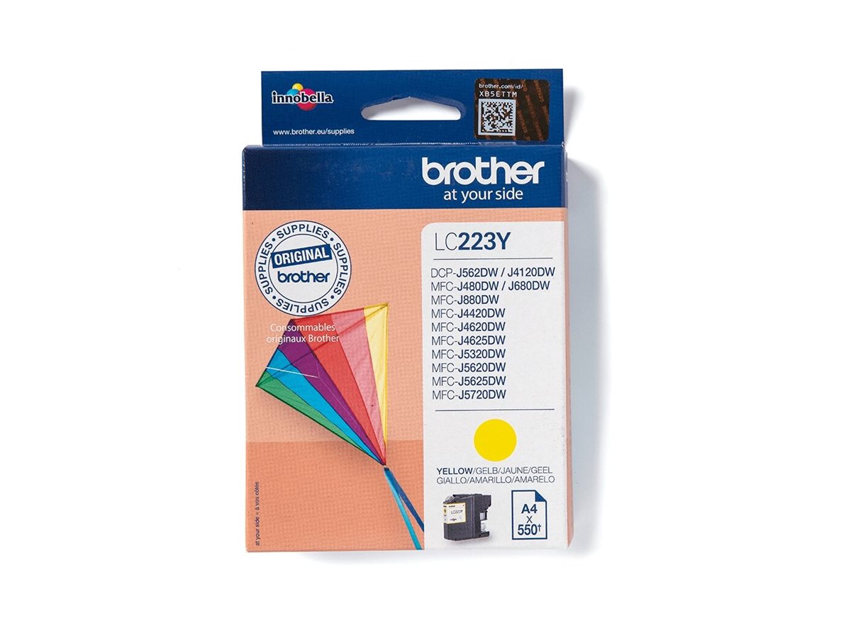 Brother LC-223Y | Ink Cartridge | Yellow - Image 6