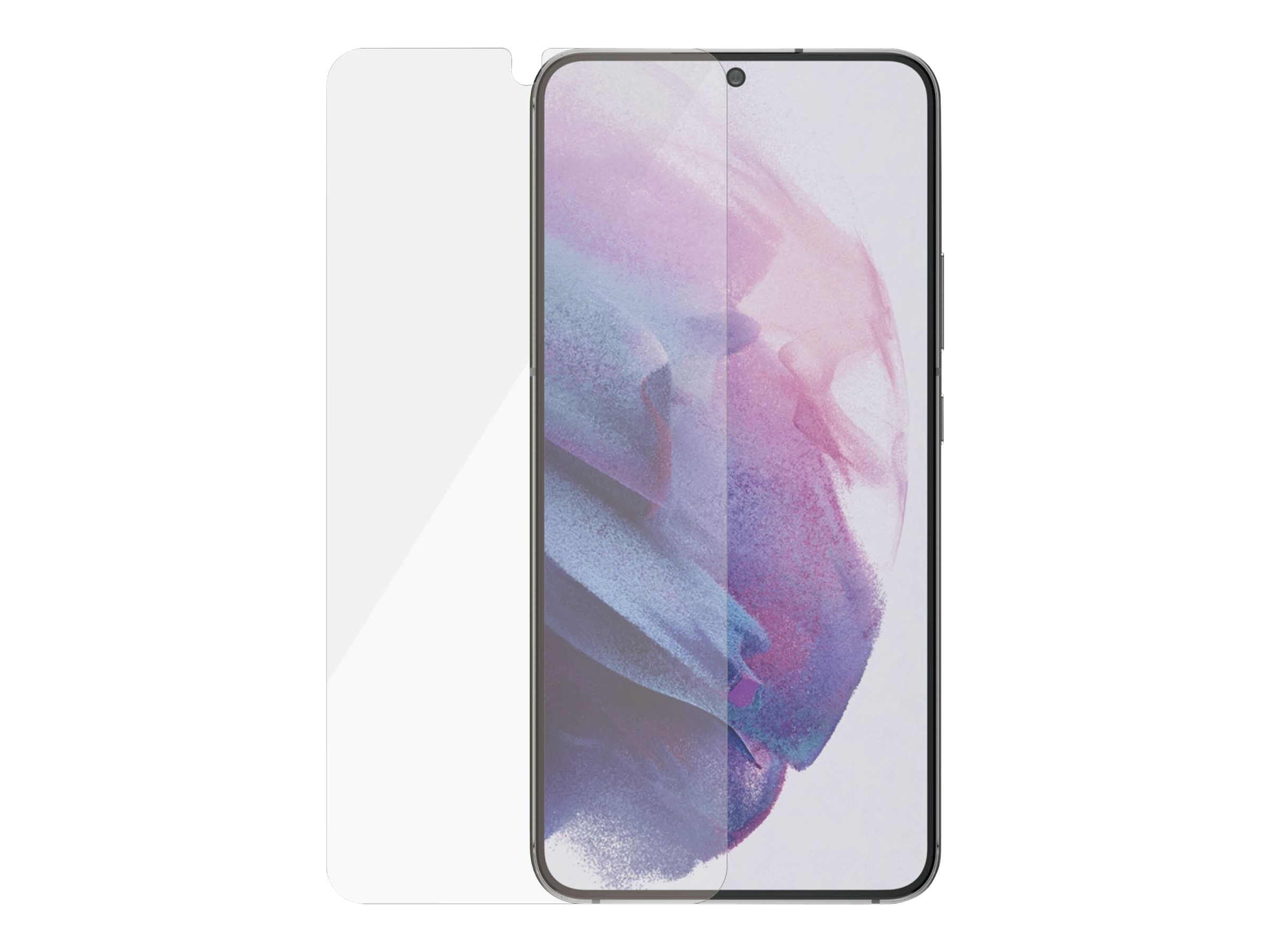 PanzerGlass | Samsung | Galaxy S22 | Tempered glass | Transparent | Case friendly. Compatible with ultrasonic fingerprint sensor. 100 % touch sensitivity. Antibacterial (ISO 22196 certified & JIS 22810 approved) | Screen Protector - Image 9