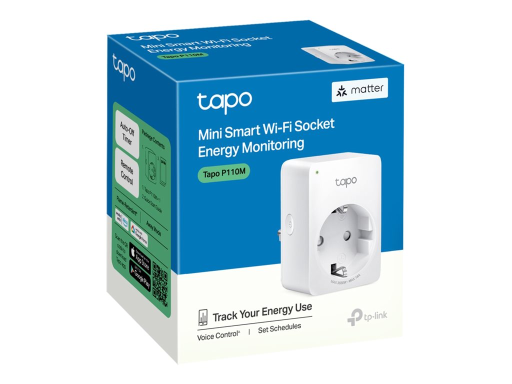 TP-LINK | Mini Smart Wi-Fi Plug, Energy Monitoring | Tapo P110M - Image 4