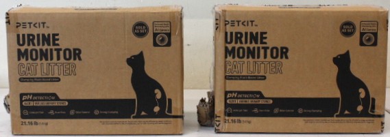 SALE OUT. | PETKIT Urine Monitor Cat Litter, 4 bags | DAMAGED PACKAGING, MISSING 1 BAG