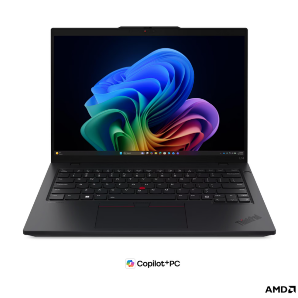 Lenovo ThinkPad L14 G7 AMD | Black | 14 " | IPS | WUXGA | 1920 x 1200 pixels | Anti-glare | AMD Ryzen AI 7 | 445 | 24 GB | SODIMM DDR5 | Solid-state drive capacity 512 GB | AMD Radeon 840M Graphics | Windows 11 Pro | 802.11be | Bluetooth version 5.4 | 4G upgradable | Keyboard language Nordic | Keyboard backlit | Warranty 36 month(s) | Battery warranty 12 month(s)