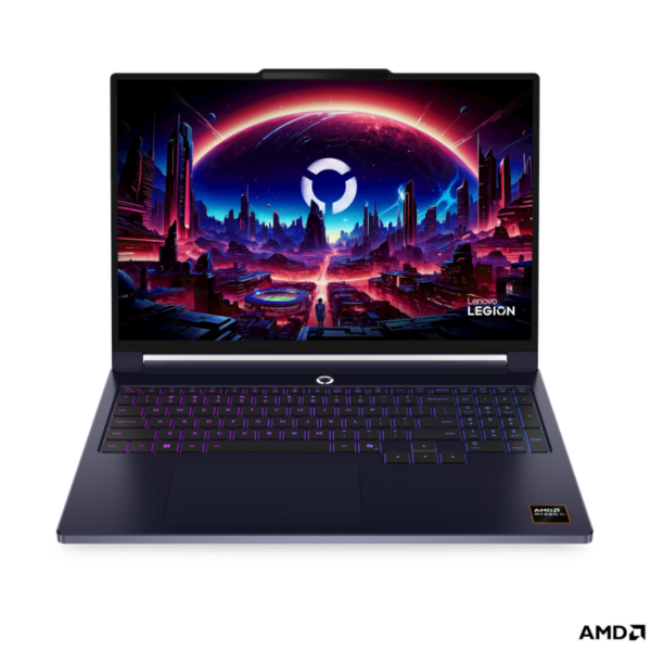 Lenovo Legion 7 16AGP11 AMD | Nebula | 16 " | OLED | WQXGA | 2560 x 1600 pixels | Glossy | AMD Ryzen AI 9 HX | 470 | 32 GB | Soldered LPDDR5X | Solid-state drive capacity 1000 GB | NVIDIA GeForce RTX 5070 | GDDR7 | 12 GB | Windows 11 Home | 802.11be | Bluetooth version 5.4 | Keyboard language English | Keyboard backlit | Warranty 24 month(s) | Battery warranty 12 month(s)