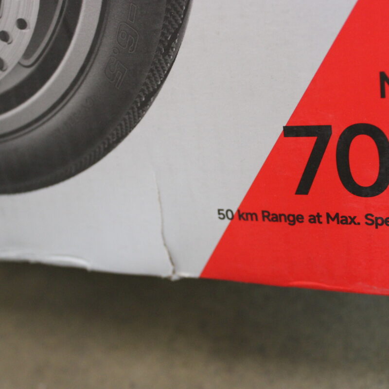 SALE OUT. Ninebot by Segway eKickScooter F3 Pro E | Segway F3 Pro E | eKickScooter | Up to 25 km/h | 10 " | 24 month(s) | Black | DAMAGED PACKAGING AND PAINT, DIRTY, SCRATCHED, MOUNTING MARKS - Image 4