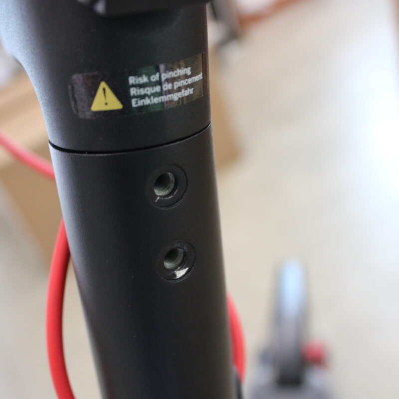 SALE OUT. Ninebot by Segway eKickScooter F3 Pro E | Segway F3 Pro E | eKickScooter | Up to 25 km/h | 10 " | 24 month(s) | Black | DAMAGED PACKAGING AND PAINT, DIRTY, SCRATCHED, MOUNTING MARKS - Image 8