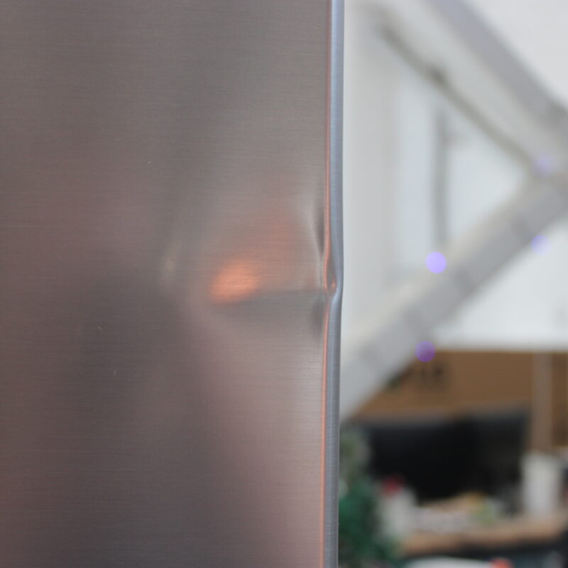 Gorenje Refrigerator | N619EAXL4 | Energy efficiency class E | Free standing | Combi | Height 186 cm | No Frost system | Fridge net capacity 207 L | Freezer net capacity 97 L | Display | 39 dB | Grey | DAMAGED PACKAGING, DENTED DOOR, RIGHT AND BACKSIDE - Image 7