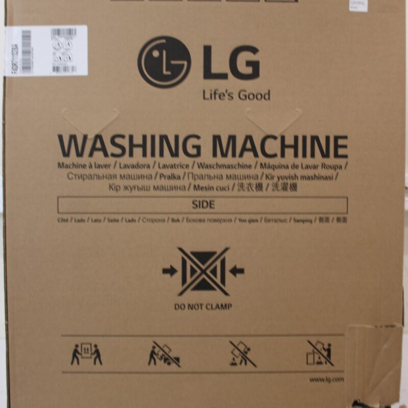 SALE OUT. LG F4DR711S2BA Washing machine, A, Front loading, Washing capacity 11 kg, Depth 56,5 cm, 1360 RPM, Black | LG | Washing Machine with Dryer | F4DR711S2BA | Energy efficiency class A/D | Front loading | Washing capacity 11 kg | 1400 RPM | Depth 57 cm | Width 60 cm | Display | TFT | Drying system | Drying capacity 6 kg | Steam function | Direct drive | Wi-Fi | Black | DAMAGED PACKAGING - Image 3