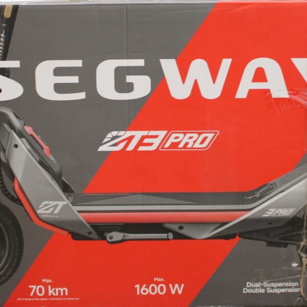 SALE OUT. Ninebot by Segway Kickscooter ZT3 Pro E, Black | Segway Ninebot Kickscooter ZT3 Pro E | 1600 W | 25 km/h | 11 " | 24 month(s) | Black | DAMAGED PACKAGING, SCRATCHED, DIRTY, MOUNTING MARKS