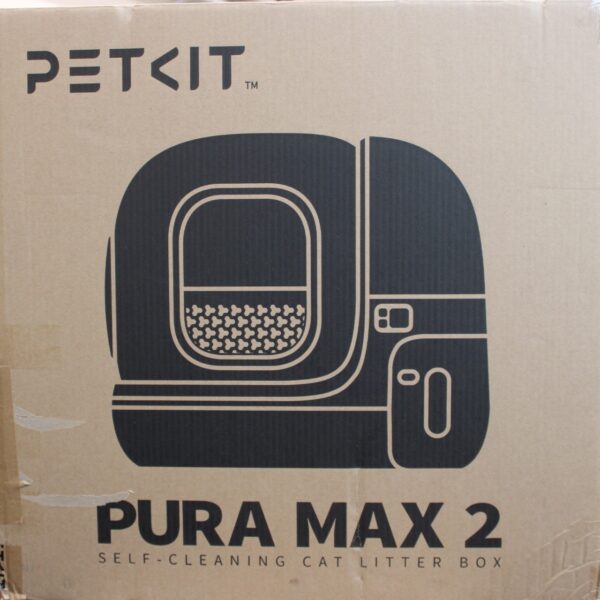 SALE OUT. | PETKIT | Automatic Cat Litter Box | Pura MAX 2 | 480 x 480 x 520 cm | White | DAMAGED PACKAGING | 22 month(s)