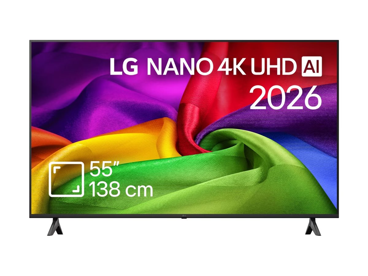 LG NANO 4K AI TV | 55NU800B3LA | 55 | Smart TV | webOS | UHD | Black - Image 3