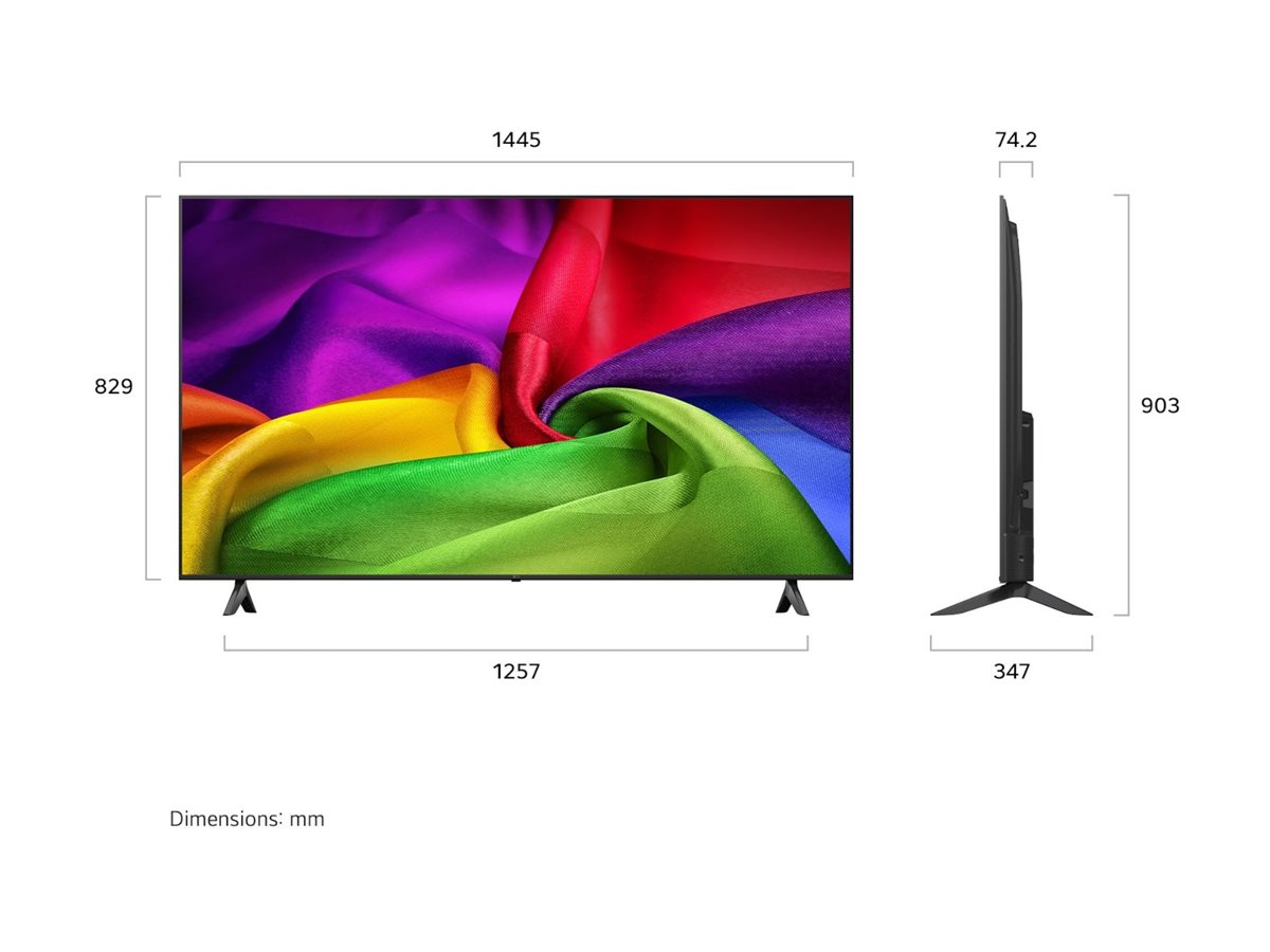 LG NANO 4K AI TV | 65NU800B3LA | 65 | Smart TV | webOS | UHD | Black - Image 4