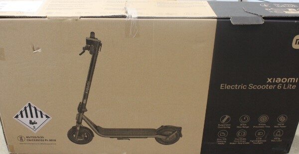 SALE OUT. Xiaomi Electric Scooter 6 Lite GL | Xiaomi 23 month(s) | DAMAGED PACKAGING