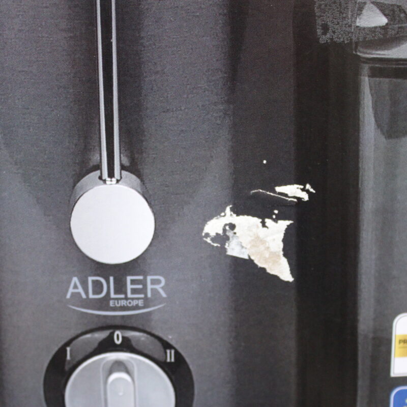SALE OUT. Adler AD 4132 Juicer, Dark Inox | Adler AD 4132 | Type Juicer maker | Dark Inox | 800 W | Number of speeds 3 | DAMAGED PACKAGING - Image 3