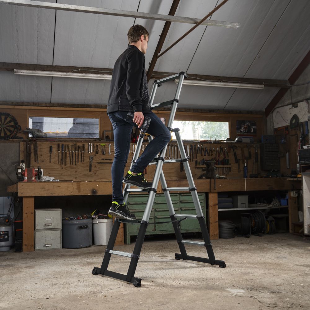 Batavia B.V. | Telescopic stepladder, 205 cm - Image 4