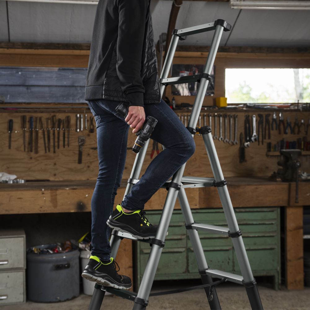 Batavia B.V. | Telescopic stepladder, 205 cm - Image 5