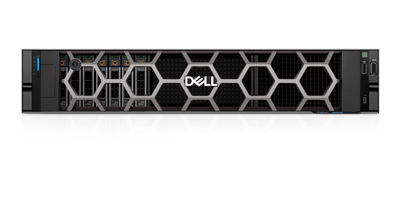 Dell PowerEdge | R760xs | Rack (1U) | Intel Xeon | 1 | Silver 4510 | 12 | 24 | 2.4 GHz | 1x32GB/1x2.4TB | Up to 12x3.5" | Hot-swap drive bays | PERC H755 | iDRAC9 Enterprise | ReadyRails Sliding Rails | No OS | Warranty ProSupport NBD Onsite, 36 month(s) - Image 2